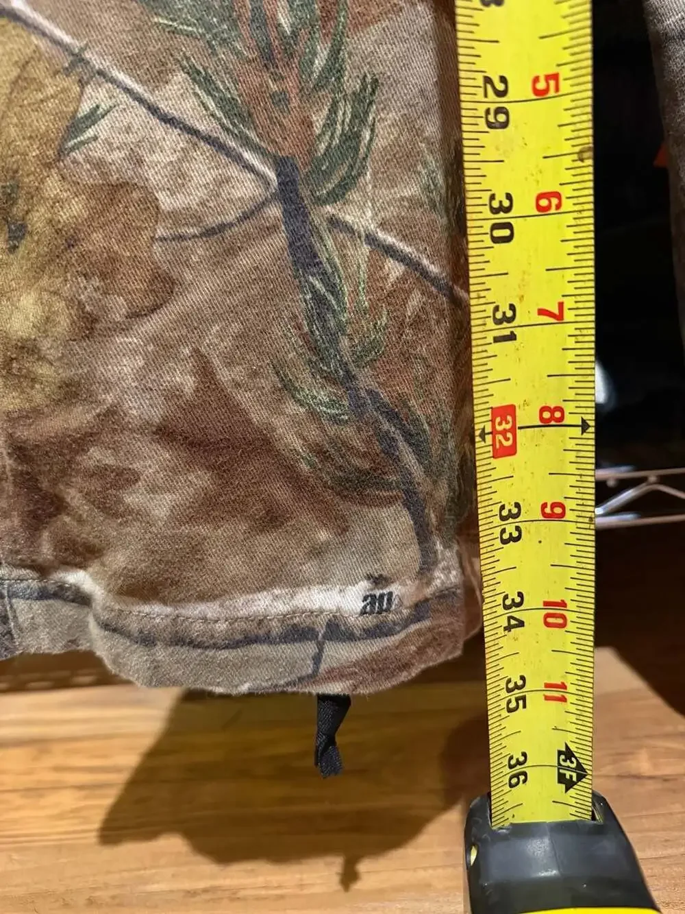 Vintage Realtree AP Camouflage Hunting Overalls Bibs Cargo Pockets